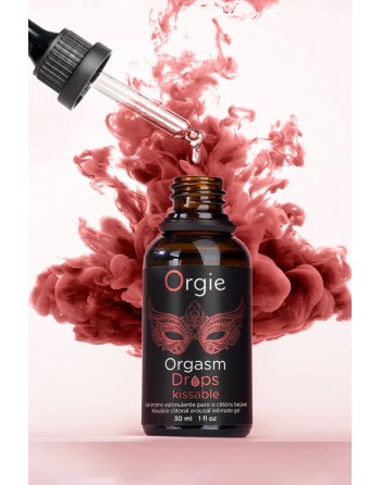 Gel d'excitation du Clitoris Orgasm Drops Kissable