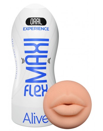 Masturbateur Maxi Flex Oral Experience - Alive