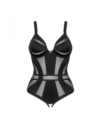 Chic Amoria body ouvert - Noir