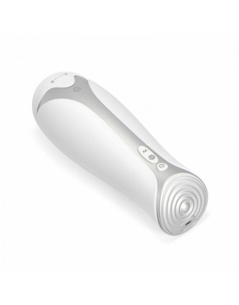 Albus masturbateur gonflable et aspirant - Blanc