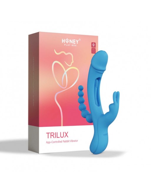Trilux Rabbit 4 en 1 controlé par application - Bleu Trilux Rabbit 4 en 1 controlé par application - Bleu
