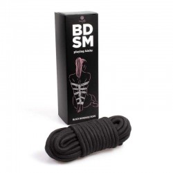 sexy Corde de bondage noire - Secret play - BDSM collection