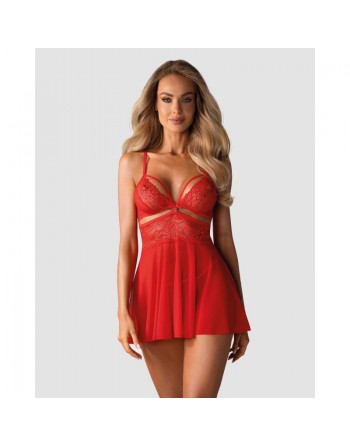 838-BAB-3 Babydoll Rouge