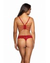 Soutien-gorge dentelle rouge V-9691 - Axami