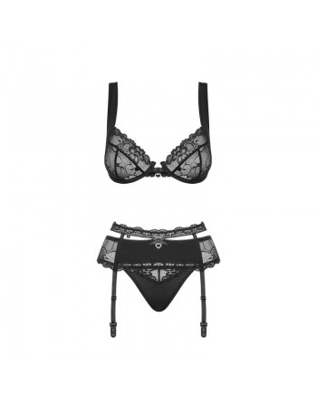 Heartina Ensemble 3 pcs - Noir