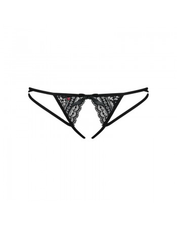 Picantina String ouvert - Noir