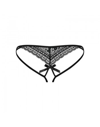 Picantina String ouvert - Noir