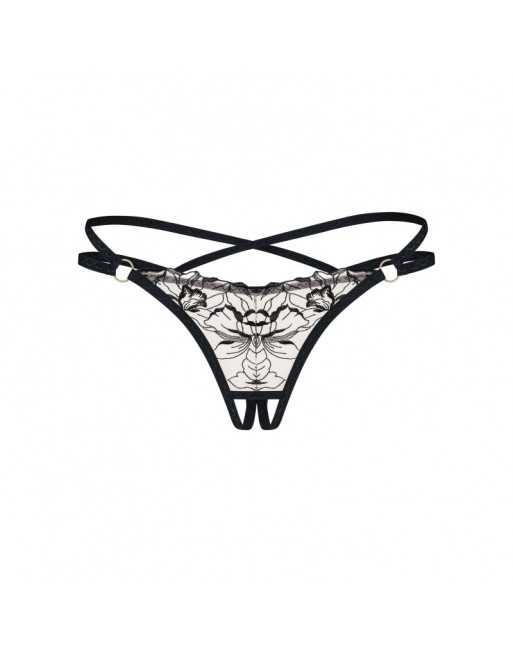 Vila blanes string ouvert - Noir Vila blanes string ouvert - Noir