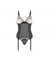 Vila blanes corset et string - Noirs