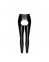F304 Leggings Taboo wetlook avec entrejambe et fesses ouvertes
