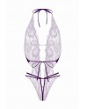 Body string ouvert Renee violet - Christine