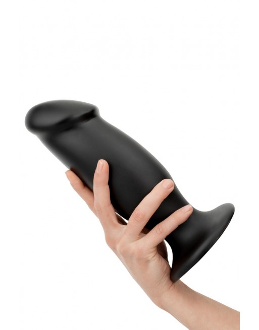 Gode Black haut de gamme vibrant en Cyberskin Gode Black haut de gamme vibrant en Cyberskin