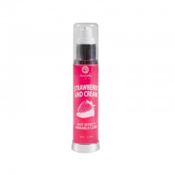 sexy Lubrifiant effet chaud Fraise 50ml 3538