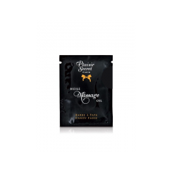 Dosette huile de massage Barbe a papa 3ML Plaisir secret