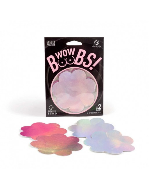 WOW BOOBS ! Cache-tétons fleur WOW BOOBS ! Cache-tétons fleur