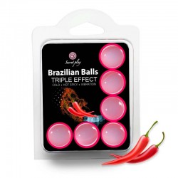 6 Brazilian Balls Triple effect