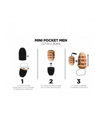Mini pocket men vaginette Clara Morgane