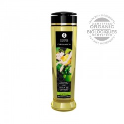 sexy Huile de massage organique - Thé vert - 240 ml