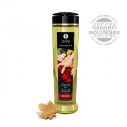 sexy Huile de massage organique - Délice d'érable - 240 ml