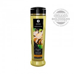 sexy Huile de massage organique - Douceur d'amande - 240 ml