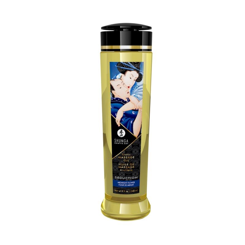 sexy Huile de massage érotique - Fleur de minuit - 240 ml