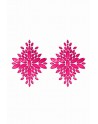 Cache-tétons fashion rose phosphorescent - Glow