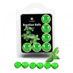 sexy 6 Brazilian Balls Menthe 3386-8