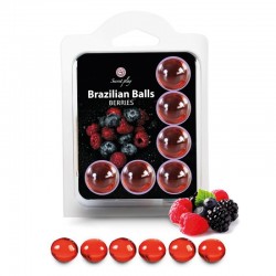 sexy 6 Brazilian Balls Fruits des bois 3386-5