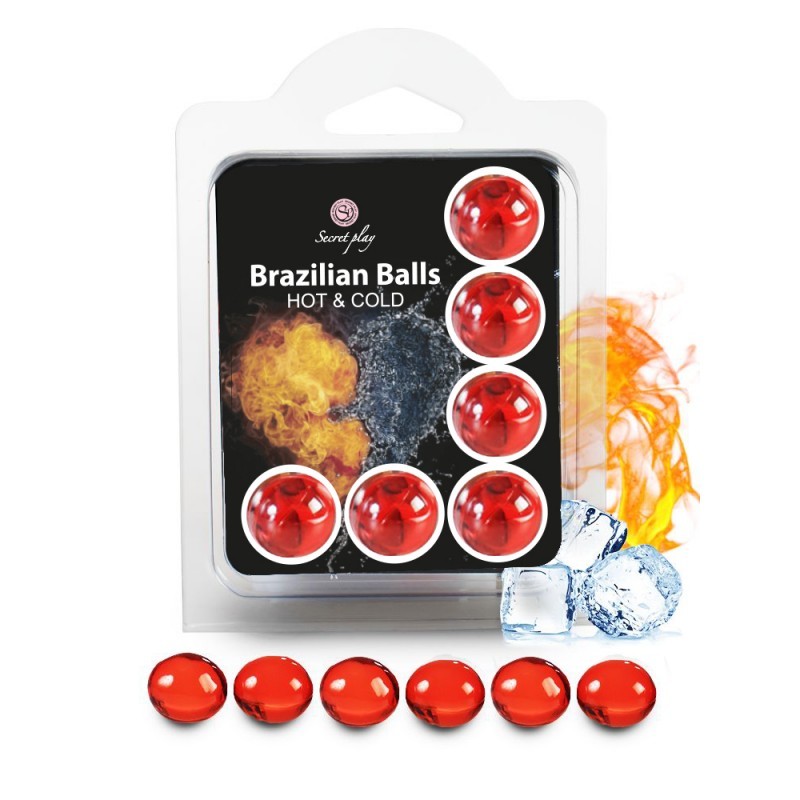 sexy 6 Brazilian Balls Cold Hot effect  3629-1