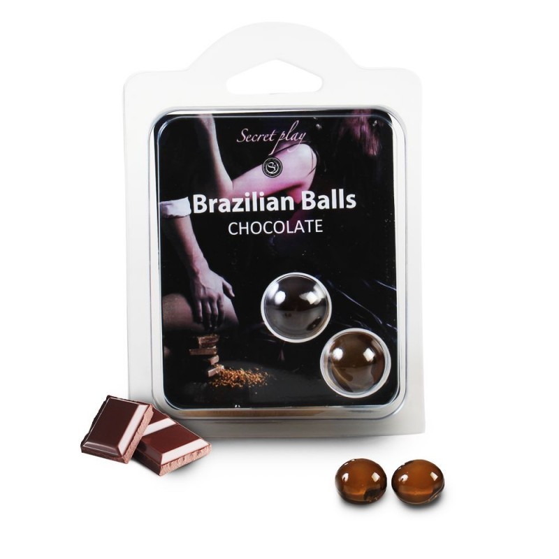 sexy Duo Brazilian Balls Chocolat