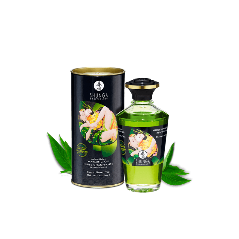 sexy Huile aphrodisiaque organique  - Thé vert exotique