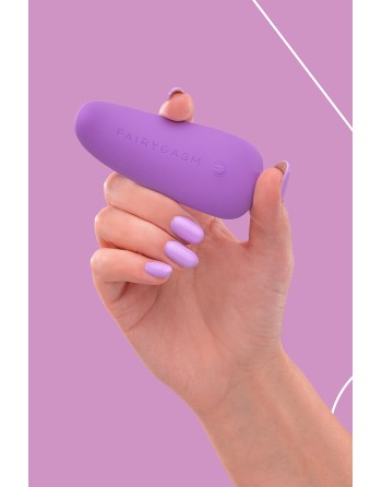 Mini vibro rechargeable ThrillLeaf violet - FairyGasm
