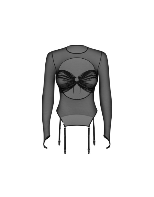 Aurorium blouse à manches longues noires Aurorium blouse à manches longues noires
