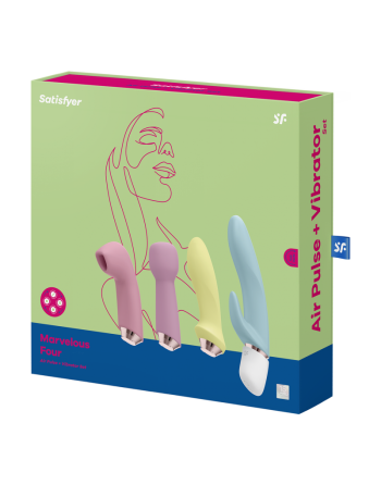 Marvelous four - Multicouleur Pack vibromasseurs  Satisfyer 