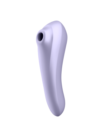 Dual Pleasure - Mauve Stimulateur vibromasseur connecté Satisfyer 