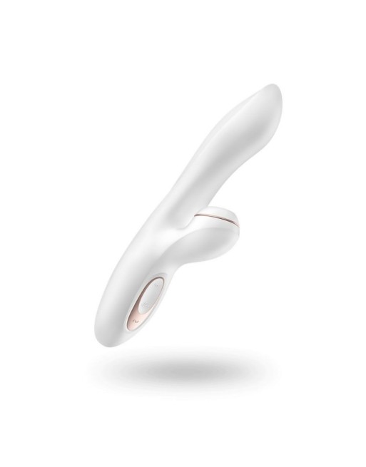 Pro G-Spot Rabbit - Blanc et Or rose Stimulateur vibromasseur Satisfyer Pro G-Spot Rabbit - Blanc et Or rose Stimulateur vibromasseur Satisfyer