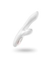 Pro G-Spot Rabbit - Blanc et Or rose Stimulateur vibromasseur Satisfyer 