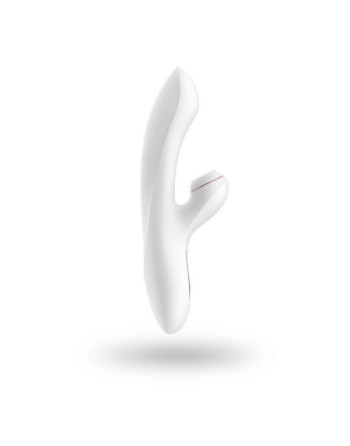 Pro G-Spot Rabbit - Blanc et Or rose Stimulateur vibromasseur Satisfyer 