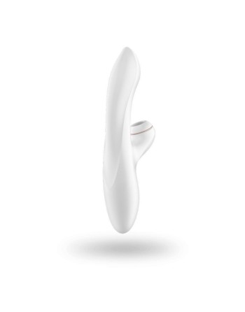 Pro G-Spot Rabbit - Blanc et Or rose Stimulateur vibromasseur Satisfyer 