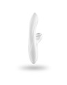 Pro G-Spot Rabbit - Blanc et Or rose Stimulateur vibromasseur Satisfyer 