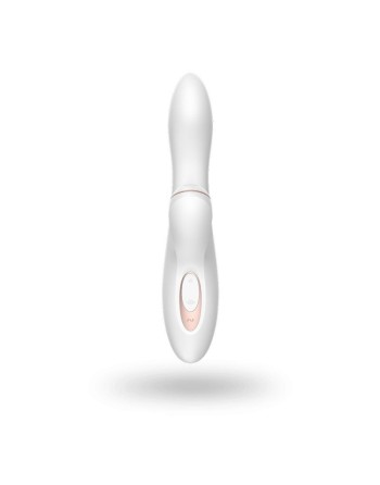 Pro G-Spot Rabbit - Blanc et Or rose Stimulateur vibromasseur Satisfyer 