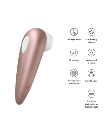 Number One - Or rose Stimulateur Satisfyer 