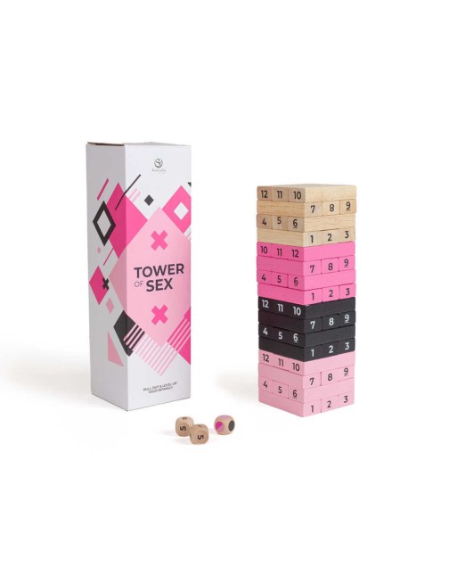 Tower of sex - Jeu en bois Tower of sex - Jeu en bois