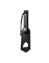 Paddle en Cuir Cœur Noir Paddle en Cuir Cœur Noir