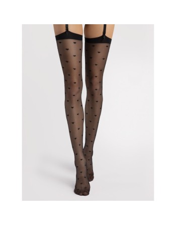 Love booster Bas 15 DEN - Noir