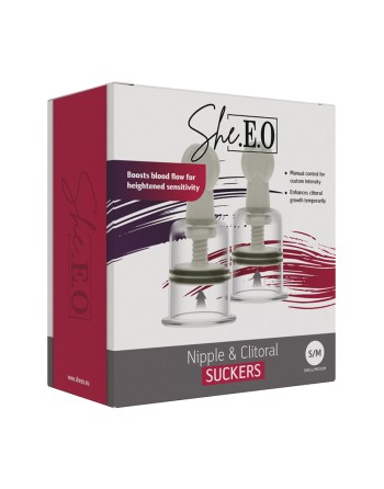Ventouses à tétons et clitoris - She.E.O