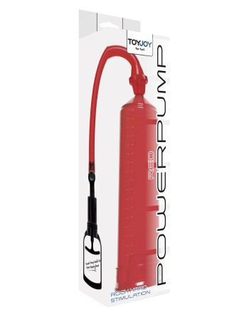 Pompe à pénis ToyJoy Power Pump rouge