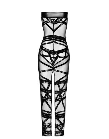 Robe bustier Bondesque F358 - Noir Handmade