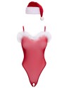 Ensemble body et bonnet de noel - Cottelli Lingerie