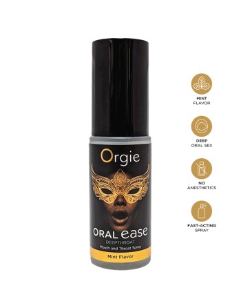 Spray gorge profonde Oral Ease - Orgie